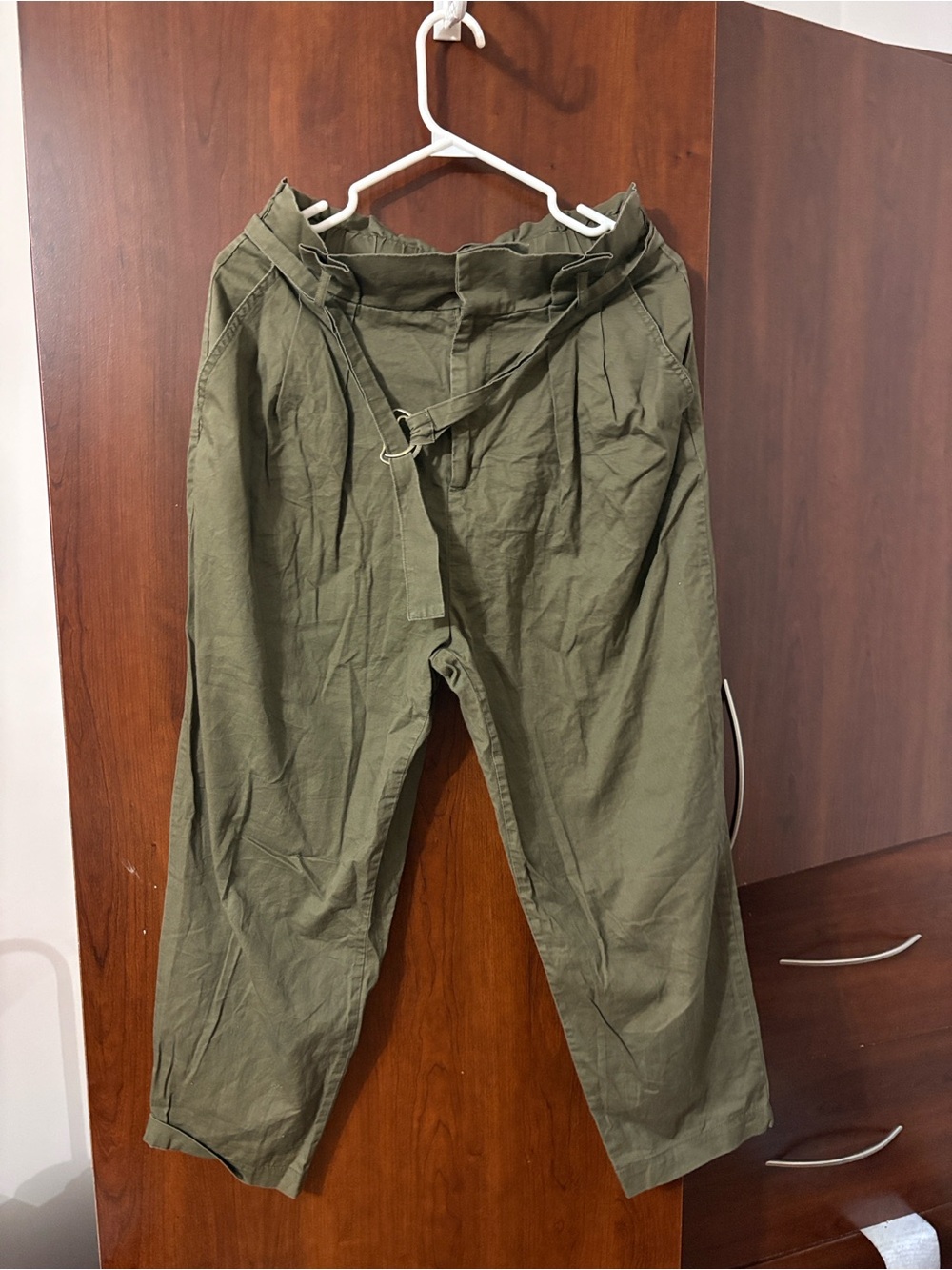 For Olive Green Casual Pants waste 14 size L